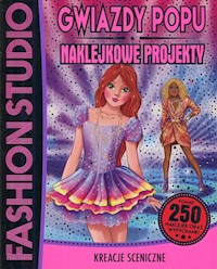 Fashion Studio Gwiazdy POPu Naklejkowe projekty -  - książka