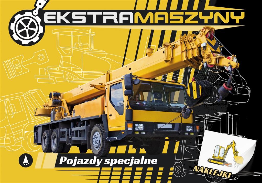 Ekstramaszyny. Pojazdy specjalne - Agnieszka Kochanowska-Sabljak - książka