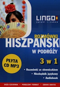 Hiszpański w podróży Rozmówki 3 w 1 + CD - Justyna Jannasz - książka