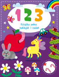 123. Książka pełna naklejek i zadań - Barbara Szymanek (tłum.) - książka
