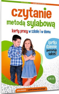 Czytanie metodą sylabową. Karty pracy w szkole i w domu - zbiorowa praca - książka