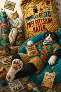Bruno & Gustav: Zwei seltsame Kater - Dirk Schnelle-Walka - ebook