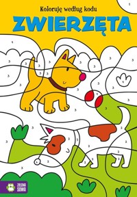 Koloruję według kodu Zwierzęta -  - książka