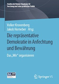 Die repräsentative Demokratie in Anfechtung und Bewährung -  - ebook