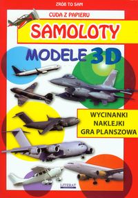 Samoloty Modele 3D Cuda z papieru -  - książka