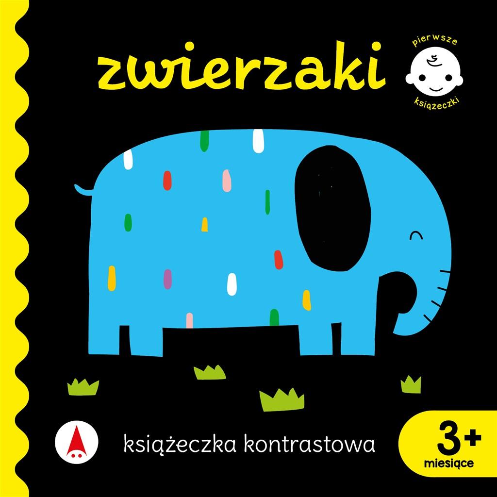 Zwierzaki. Książeczka kontrastowa - Wydawnictwo Skrzat - książka