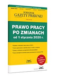 Prawo pracy po zmianach od 1 stycznia 2020 -  - książka