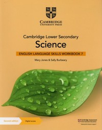 Cambridge Lower Secondary Science English Language Skills Workbook 7 with Digital Access (1 Year) - Jones Mary, Burbeary Sally - książka