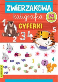 Zwierzakowa kaligrafia Cyferki -  - książka