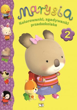 Marysia. Kolorowanki, zgadywanki przedszkolaka 2 - Nadia Berkane - książka
