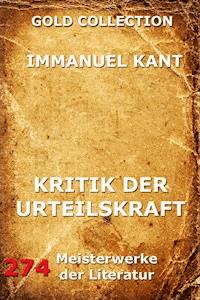 Kritik der Urteilskraft - Immanuel Kant - ebook