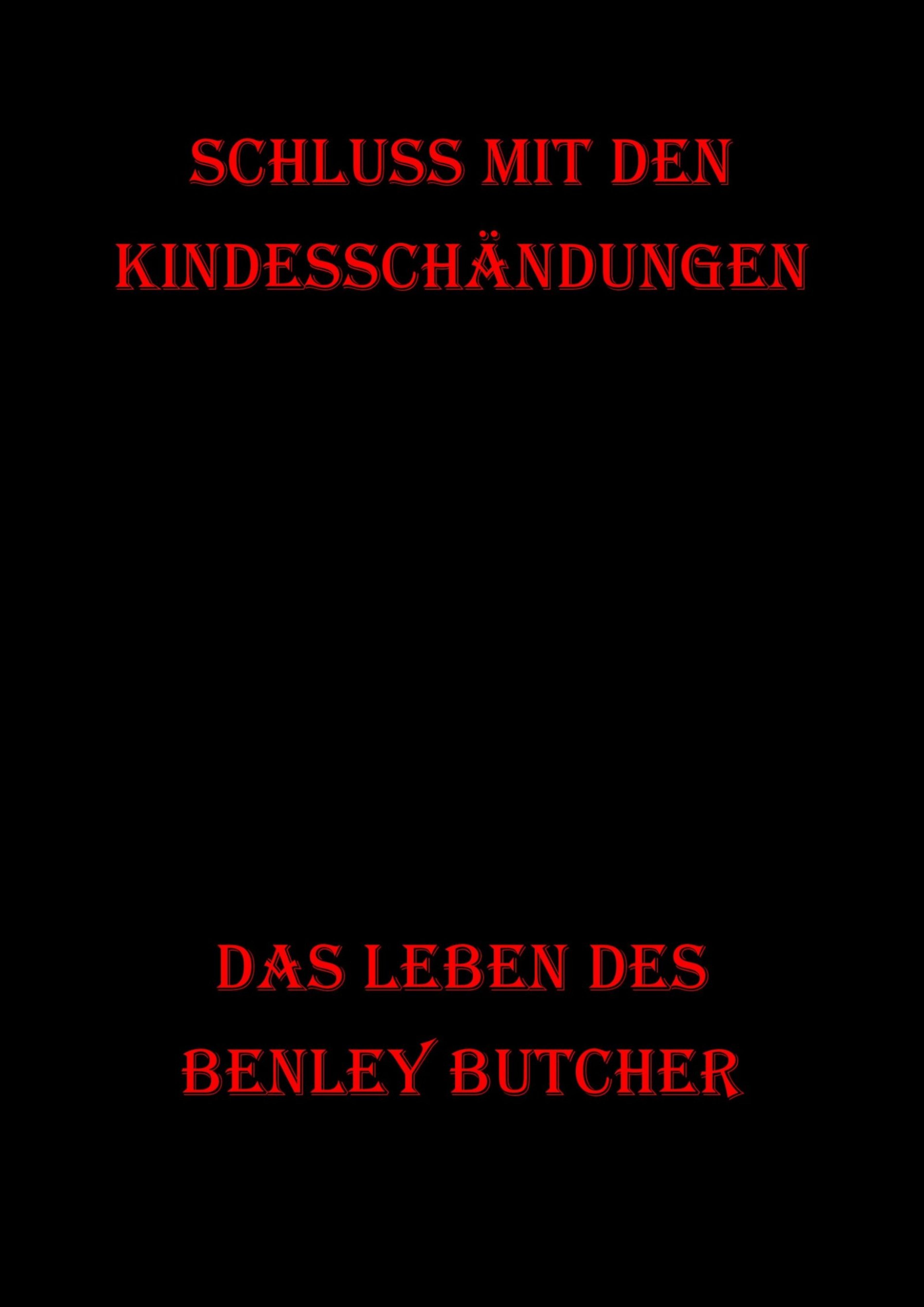 Schluss mit den Kindesschändungen