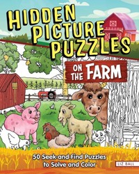 Hidden Picture Puzzles on the Farm - Ball Liz - książka