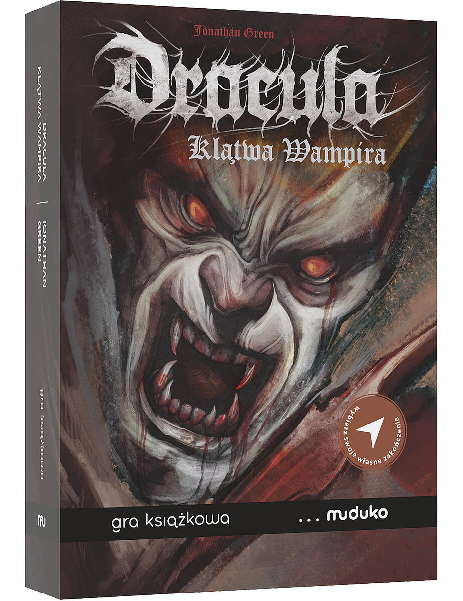Gra książkowa. Dracula. Klątwa Wampira - Jonathan Green - książka