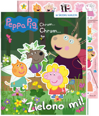 Peppa Pig. Chrum... chrum. Część 87. Zielono mi! - zbiorowa praca - książka