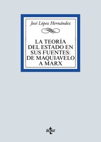 La teoría del Estado en sus fuentes: de Maquiavelo a Marx - José López Hernández - ebook