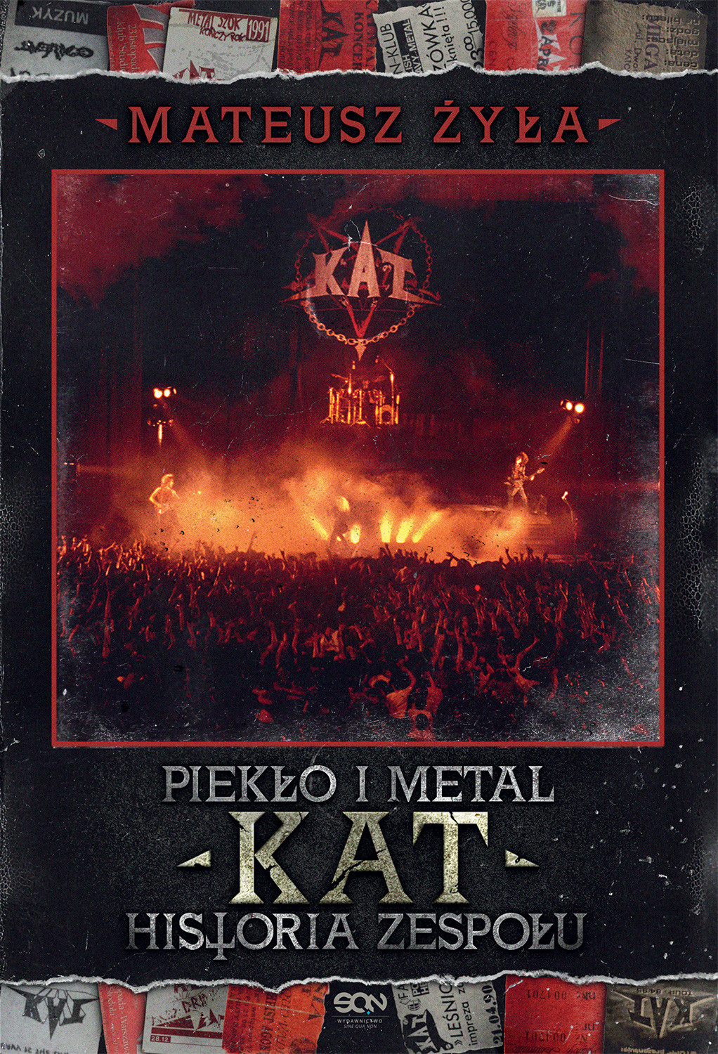 Okładka:Piekło i metal. Historia zespołu Kat 