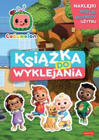 Cocomelon. Książka do wyklejania - zbiorowa praca - książka