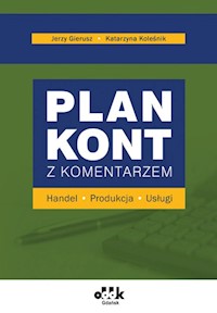 Plan kont z komentarzem handel produkcja usługi - Gierusz Jerzy, Koleśnik Katarzyna - książka