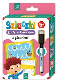 Szlaczki Karty edukacyjne z pisakiem 5+ -  - książka