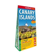 Canary Islands. Laminated map in scale  1:150 000 - zbiorowa praca - książka