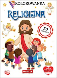 Kolorowanka Religijna z naklejkami - Ratajszczak Katarzyna, Gdula Adam - książka