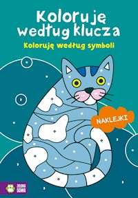 Koloruję według klucza Koloruję według symboli -  - książka