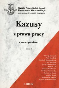 Kazusy z prawa pracy z rozwiązaniami Część 1 -  - książka