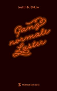 Ganz normale Laster - Judith N. Shklar - ebook