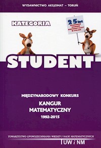 Matematyka z wesołym Kangurem Kategoria Student - zbiorowa praca - książka
