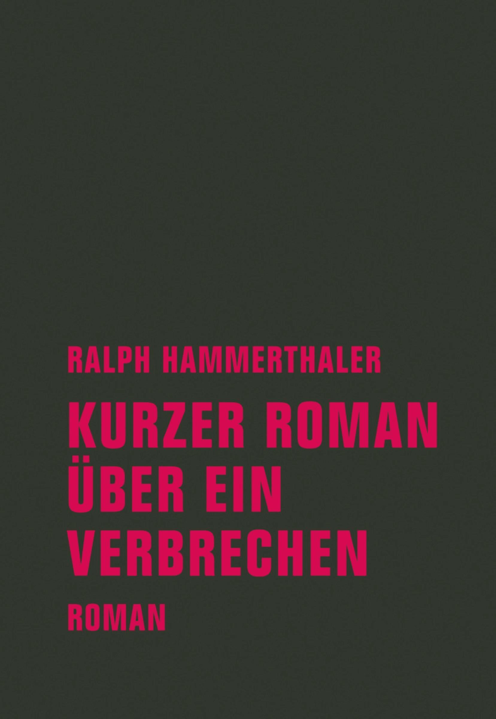 Kurzer Roman über ein Verbrechen