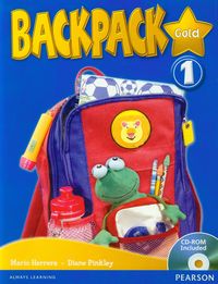Backpack Gold 1 + CD - Herrera Mario, Pinkley Diane - książka