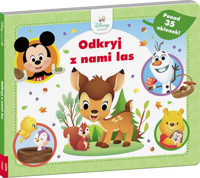 Disney Maluch Odkryj z nami las -  - książka