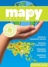 Mapy świata Europa i Azja -  - książka