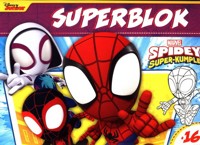 Superblok Marvel Spidey i Super-kumple z naklejkami -  - książka
