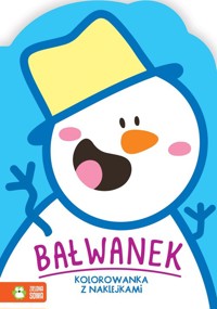 Zimowe kolorowanie Bałwanek -  - książka
