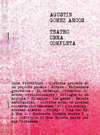 Teatro. Obra completa - Agustín Gómez Arcos - ebook