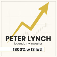 Peter Lynch. Legendarny inwestor. 1800% w 13 lat. Ucz się od najlepszych. Wydanie II - Antoni Michalak - audiobook