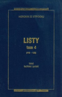 Listy Tom 4 (116-130) - Hieronim ze Strydonu - książka