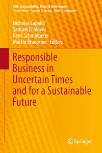 Responsible Business in Uncertain Times and for a Sustainable Future -  - ebook