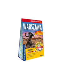 Warszawa plan miasta 1:26 000 laminat MIDI 2025 - zbiorowa praca - książka