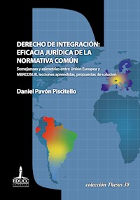 Derecho de integración: eficacia jurídica de la normativa común - Daniel Pavón Piscitello - ebook
