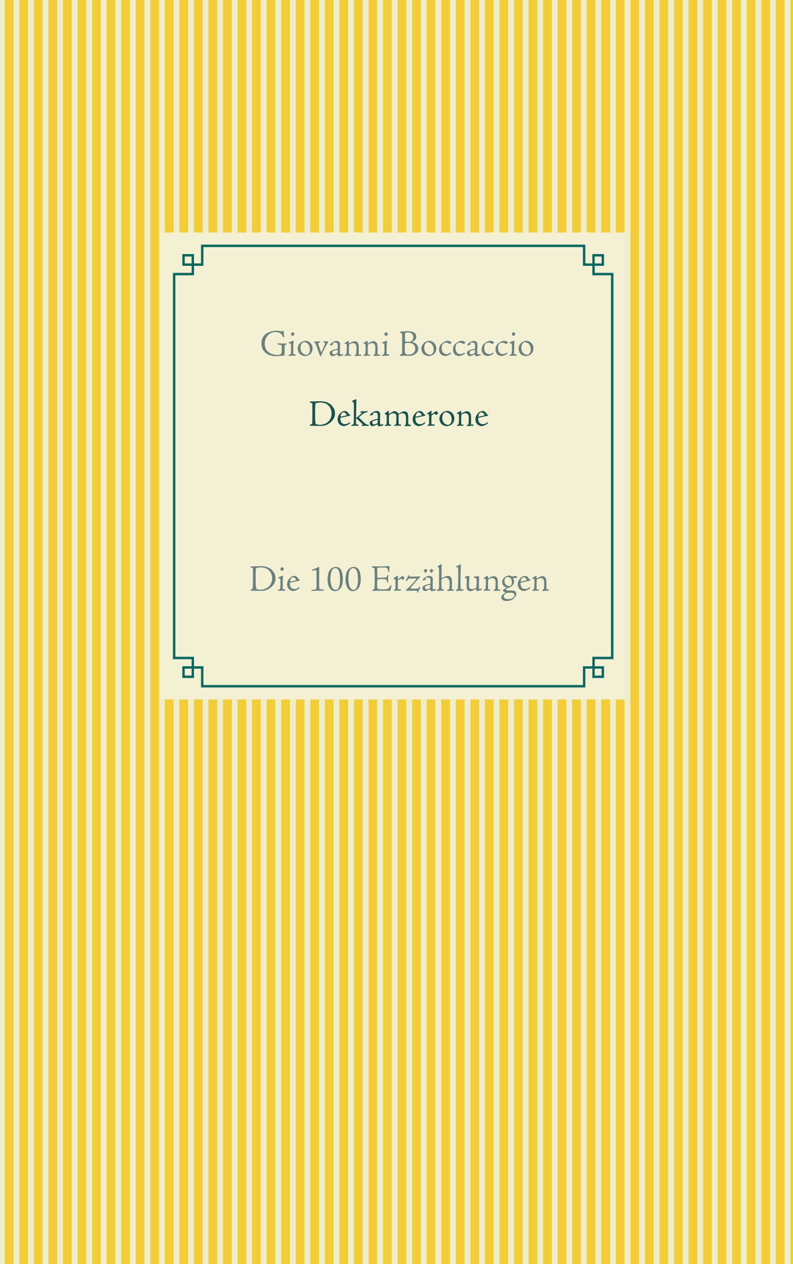 Dekamerone - Boccaccio Giovanni - ebook
