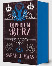 Imperium burz. Cykl Szklany Tron. Tom 5 (barwione brzegi) - Sarah J. Maas - książka