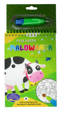Moja wodna malowanka. Na wsi - zbiorowa praca - książka