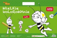 Wielkie kolorowanie Pszczółka Maja -  - książka