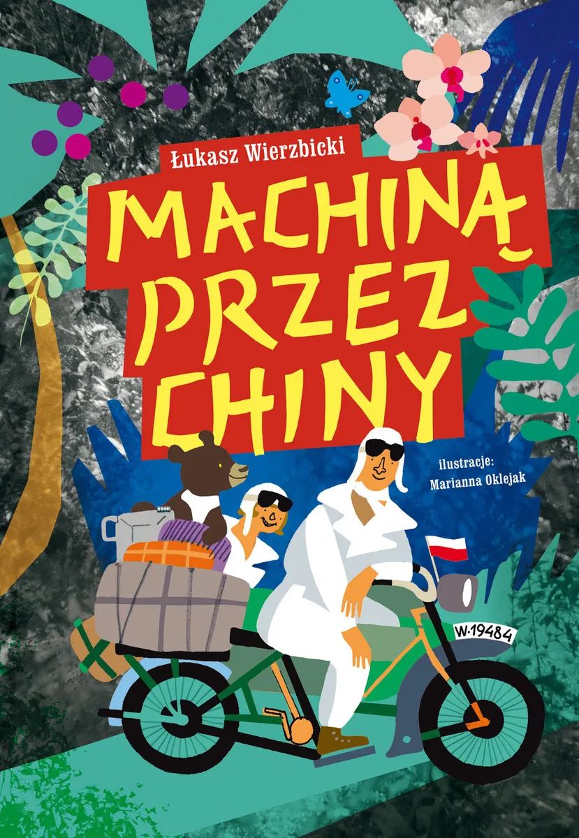 Machiną przez Chiny - Łukasz Wierzbicki - audiobook + książka