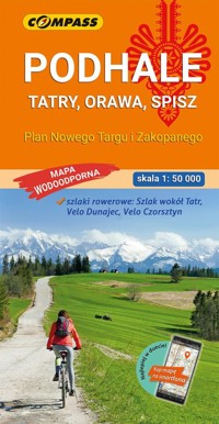 Podhale Tatry Orawa Spisz Mapa 1:50 000 -  - książka