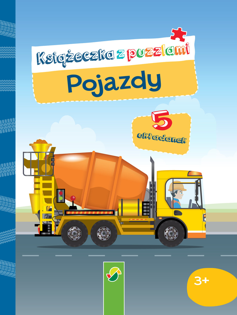 Książeczka z puzzlami. Pojazdy - zbiorowa praca - książka