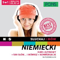 Słuchaj i mów Niemiecki Kurs językowy + 500 słów i mówisz + Konwersacje -  - książka
